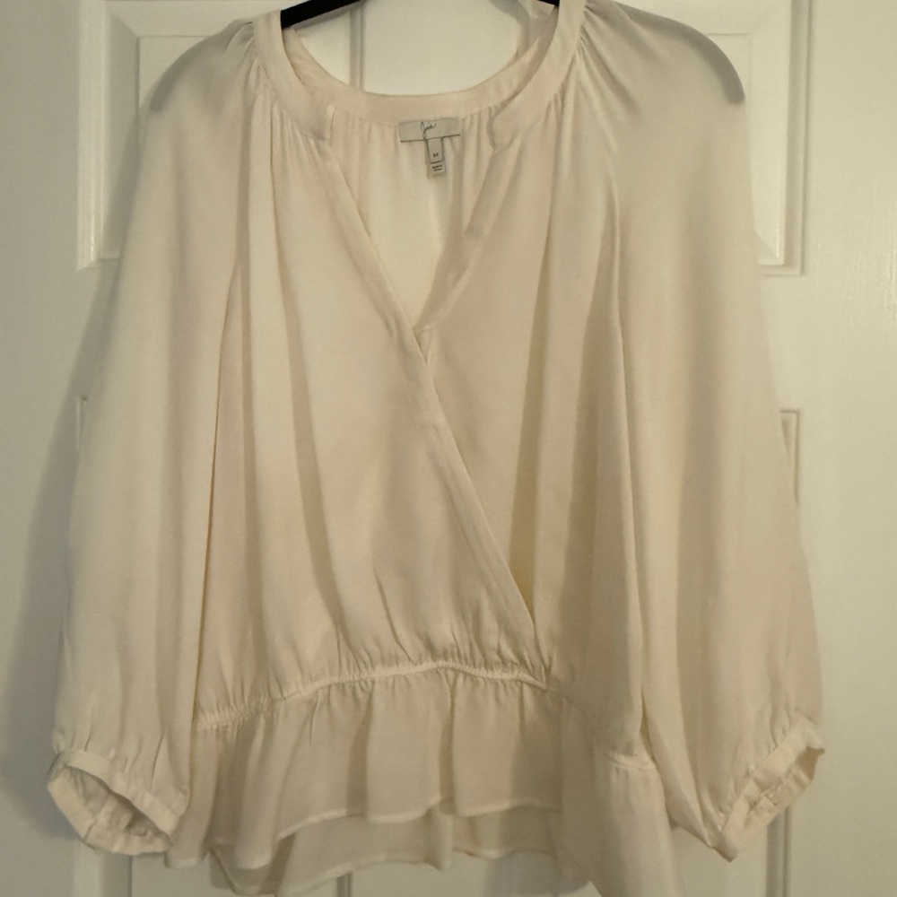Joie Cream Women's Blouse